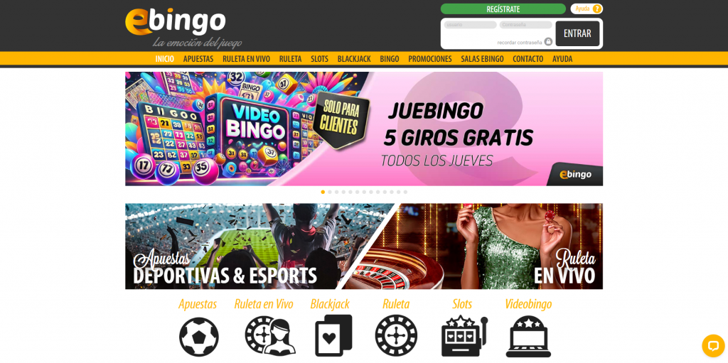 eBingo apuestas