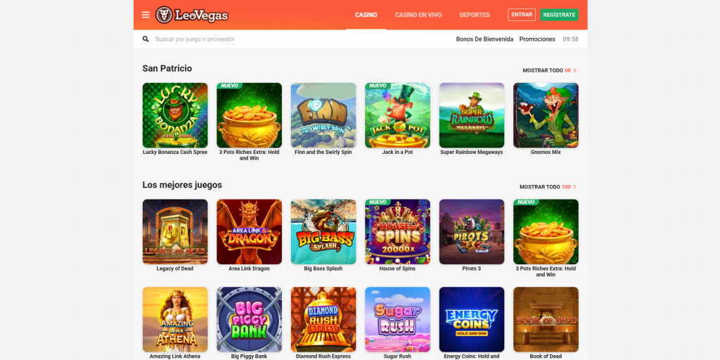 LeoVegas apuestas