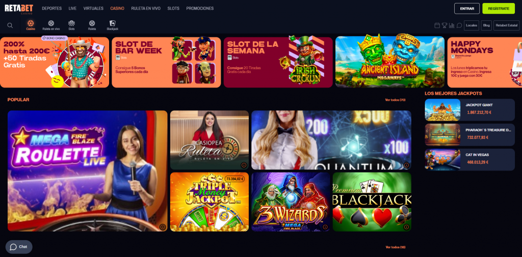 RETAbet apuestas