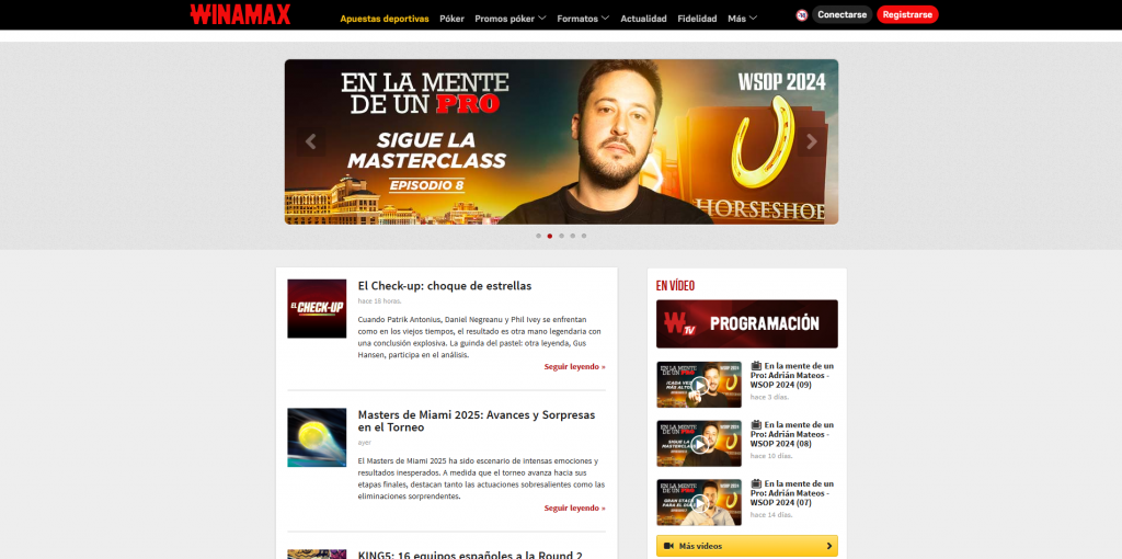 Winamax apuestas